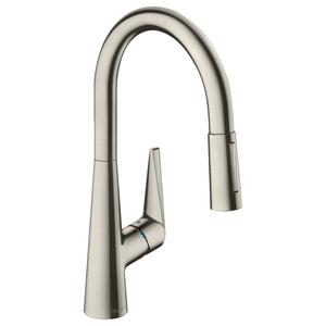 Hansgrohe Talis S M51 200 Pull Out Kitchen Mixer Tap - Stainless Steel