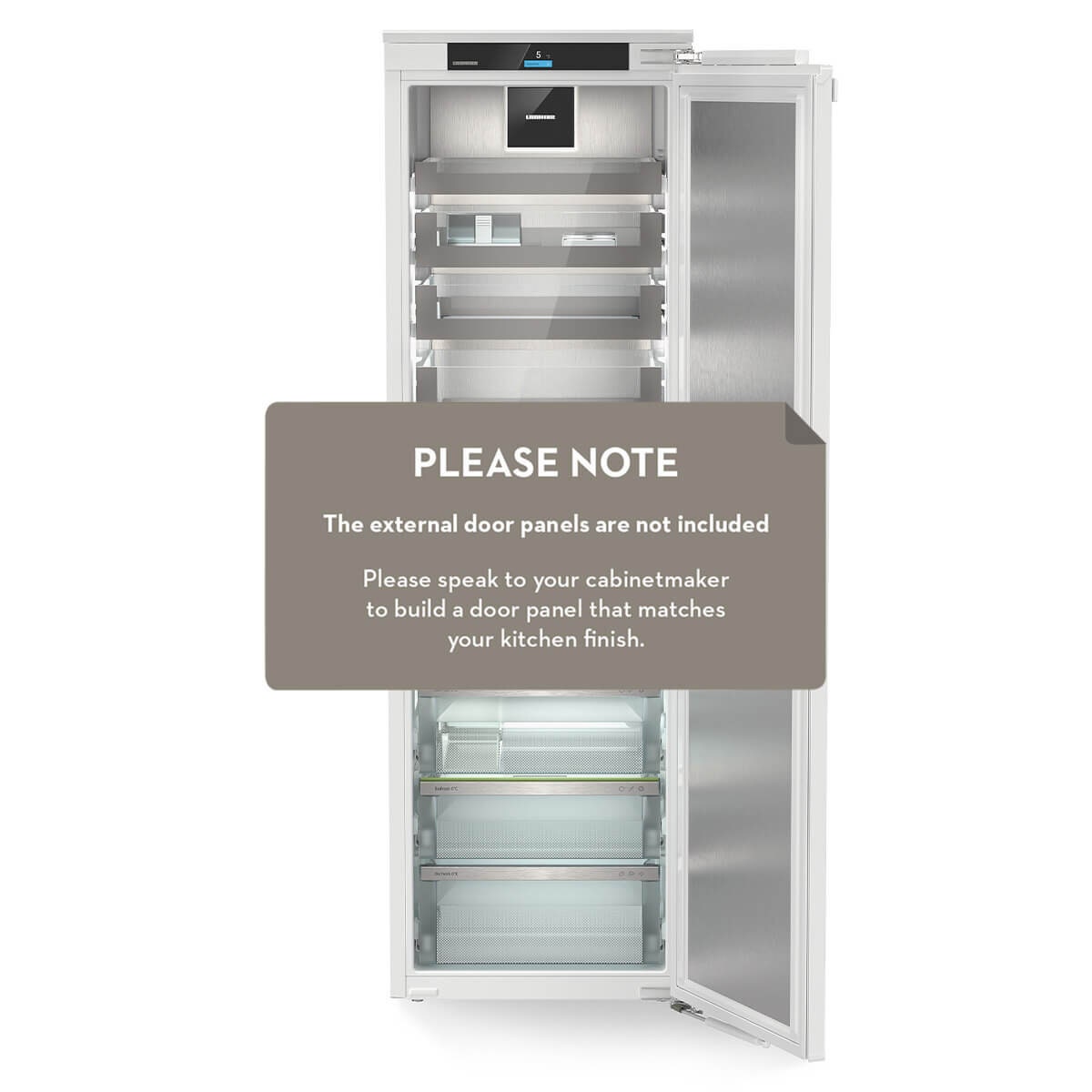 Liebherr Peak Series 297L Integrated Upright Refrigerator with