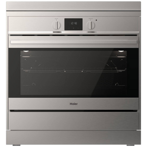 Haier 90cm Electric Induction Freestanding Oven Stainless Steel