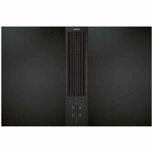 Bora Classic 2.0 Surface Induction Cooktop With Integrated Rangehood - Black and Stainless Steel CKA2FI