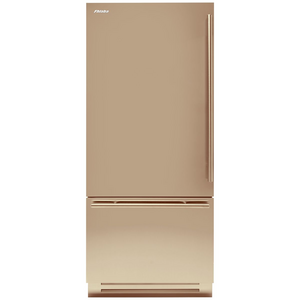 Fhiaba 427L Classic Fridge with TriMode and Ice Maker Left Hinge Gold