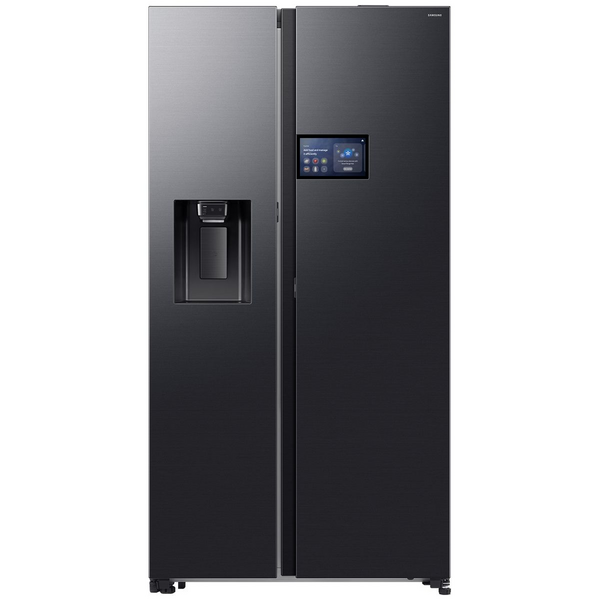 Samsung Side By Side Frost Free Fridge AI Home Touchscreen Black SRS6500BA