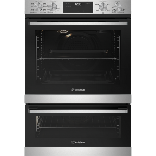 Westinghouse 60cm Stainless Steel Natural Gas Oven with Separate