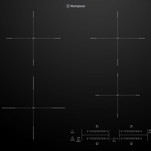 Westinghouse 60cm 4 Burner Zone Induction cooktop WHI643BE