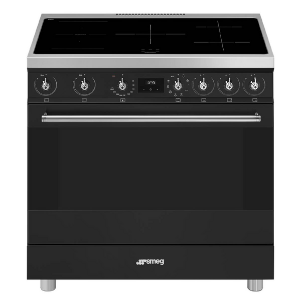 Smeg freestanding oven induction on sale