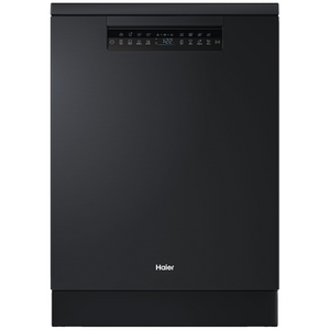Haier 60cm Black Freestanding Dishwasher