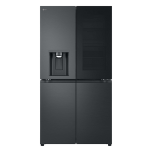 LG 847L Instaview French Door Fridge Matte Black