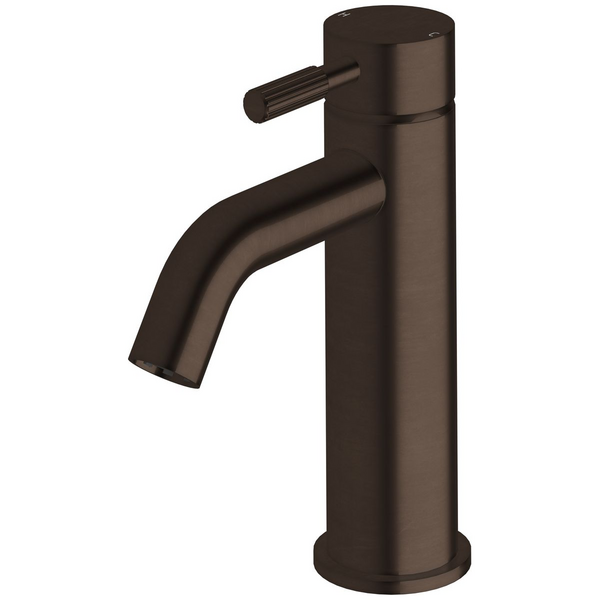 Sussex Taps Virgo Basin Mixer Tap Fluted Living Rustic Iron VGBM-01-F-20
