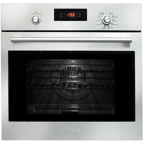 ILVE 60cm Pyrolytic Electric Built-In Oven 600SPYKTI
