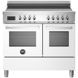 Bertazzoni 100cm Bianco Induction Freestanding Double Oven