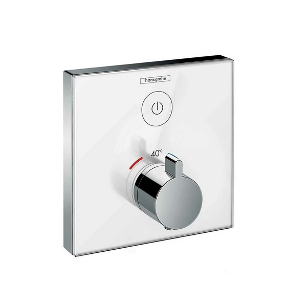 Hansgrohe Shower Select Glass Thermostatic Mixer 1 Outlet 3527001503
