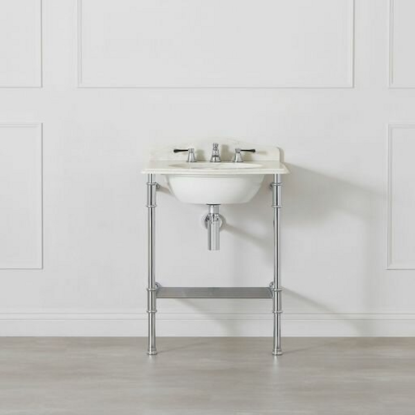 Victoria + Albert Milos 61 White Washstand NT VA012-N-61WH