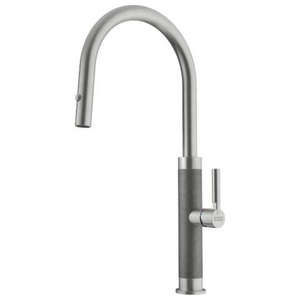 Franke Mythos Masterpiece Pull Out Tap - Stainless Steel