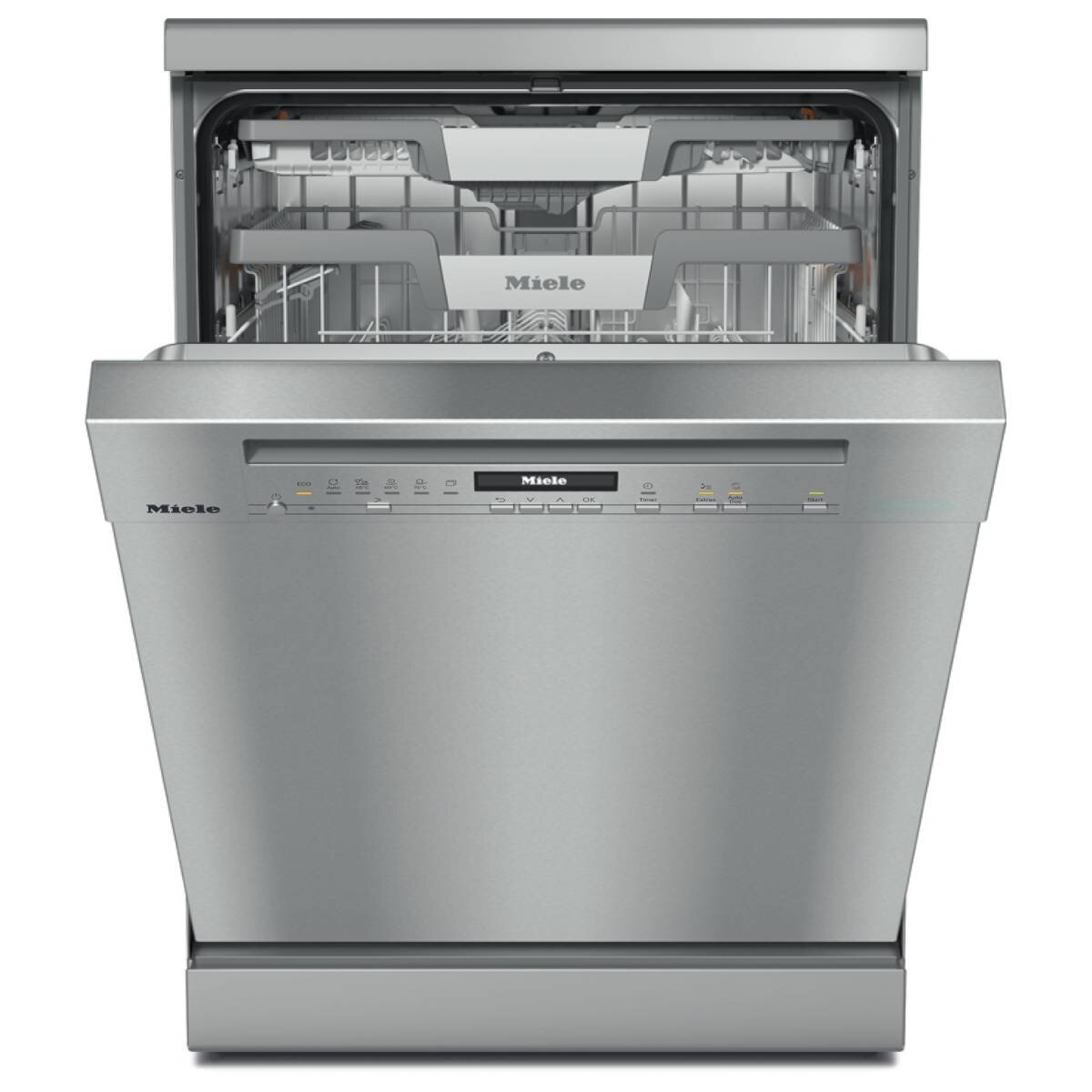 Miele Freestanding Dishwasher with AutoDos Stainless Steel
