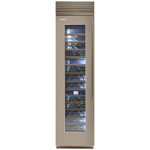 Fhiaba 60cm X-PRO Dual Zone Wine Cellar Left Hinge Pearl Silver