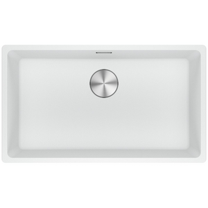 Franke Maris 720mm Single Bowl Undermount Sink Polar White MRG110-72PW-B