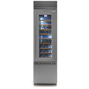 Fhiaba 60cm X-Pro Wine Cellar with Beverage Drawer Right Hinge - Titanium