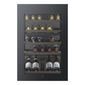 V-ZUG 38 Bottle WineCooler V4000 90 Black Left Hinge Wine Fridge 5110200008