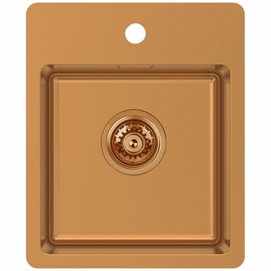 Abey Bar Sink with Tap Landing Artisan Copper