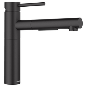 Blanco ALTA-S II Pull Out Mixer Tap Black