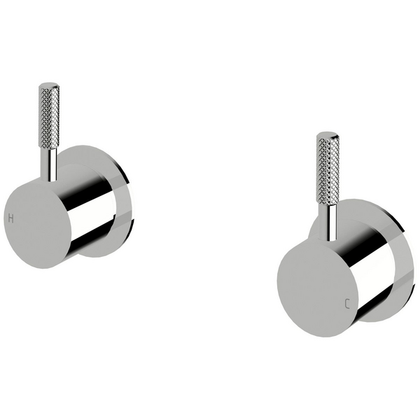 Sussex Taps Virgo Wall Top Assembly Knurled Chrome VGWTA01-K