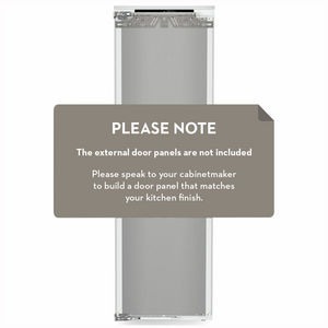 Liebherr Peak Series 246L Integrated Bottom Mount Fridge Left Hinge ICBNH5173LH