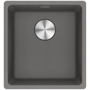 Franke Maris 370mm Single Bowl Undermount Sink with Extension Drainer Stone Grey