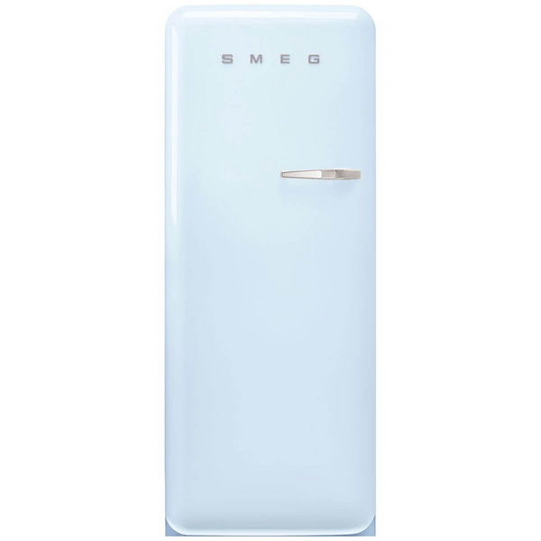 Smeg FAB28 270L Retro Fridge Pastel Blue Left Hinge FAB28LPB6AU
