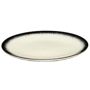 Serax De 14cm Plate Off White and Black Variation 3 B4019301