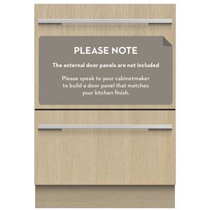 Fisher & Paykel Series 11 Integrated Tall Double DishDrawer Dishwasher DD60DTX6I1