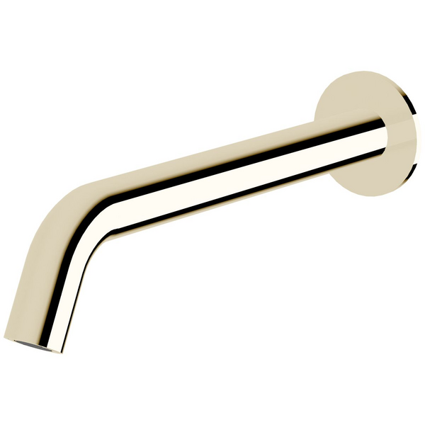 Sussex Taps Virgo Wall Basin or Bath Outlet 250mm LUXPVD Platinum Gold VGWBBO25001-62
