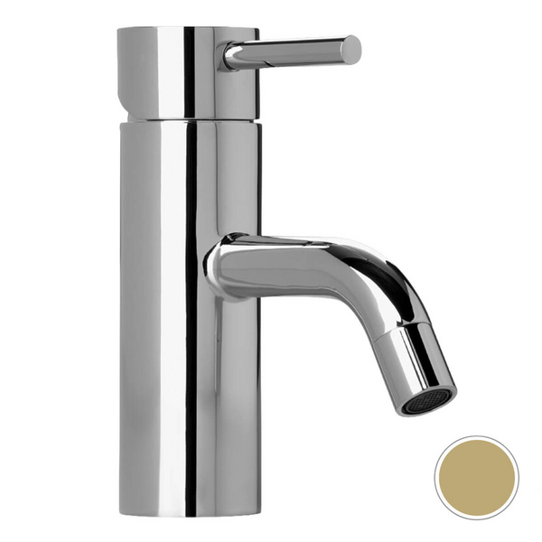 Astra Walker Icon Basin Mixer - Natural Brass A690220
