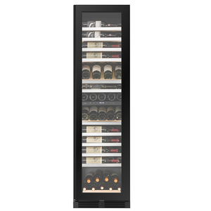 KingsBottle Atelier Duo 86 Bottle Dual Zone Wine Fridge Right Hinge