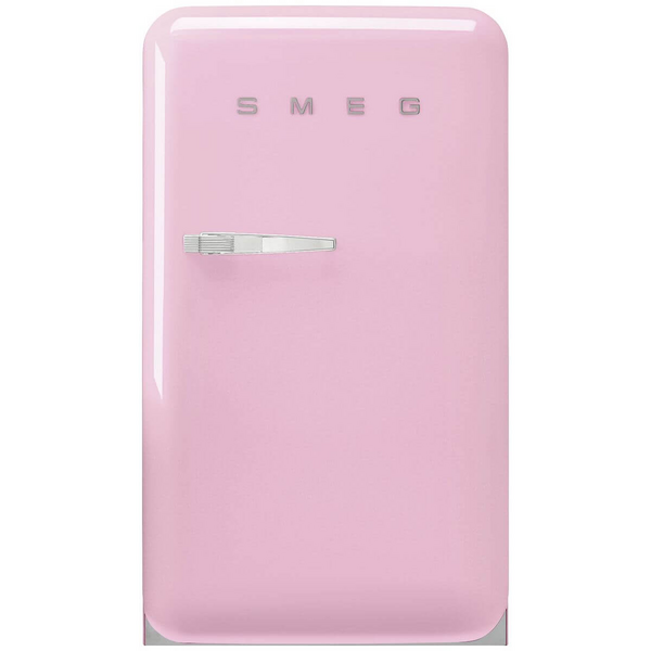 Smeg 50s Retro Style Happy Bar Fridge Right Hinge Pink FAB10HRPK6