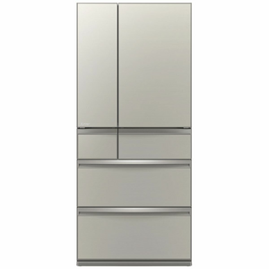 Mitsubishi Electric 700L Multi Drawer Frost Free Fridge Argent Silver MR-WX700C-S-A