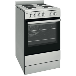 Chef 54cm Electric Fan Forced Freestanding Oven Stainless Steel
