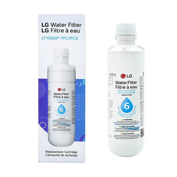 LG Refrigerator Water Filter Replacement LT1000P