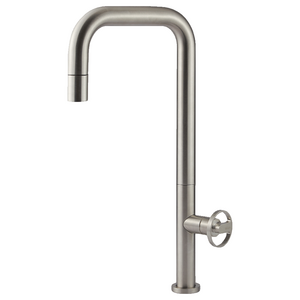 Armando Vicario Patio Pull Out Kitchen Mixer Tap - Stainless Steel 400727