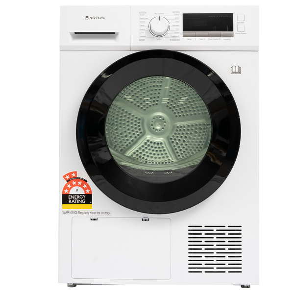 Artusi 8kg Heat Pump Dryer White AHPD8800W