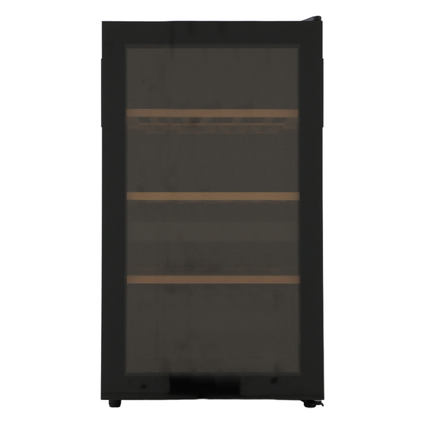 Cantina 49 Bottle Dual Zone Freestanding Wine Cabinet Black