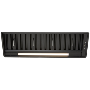 Schweigen 90cm Black Under Mount Rangehood