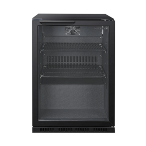 Husky 122L Single Door Homebar Drinks Chiller Black