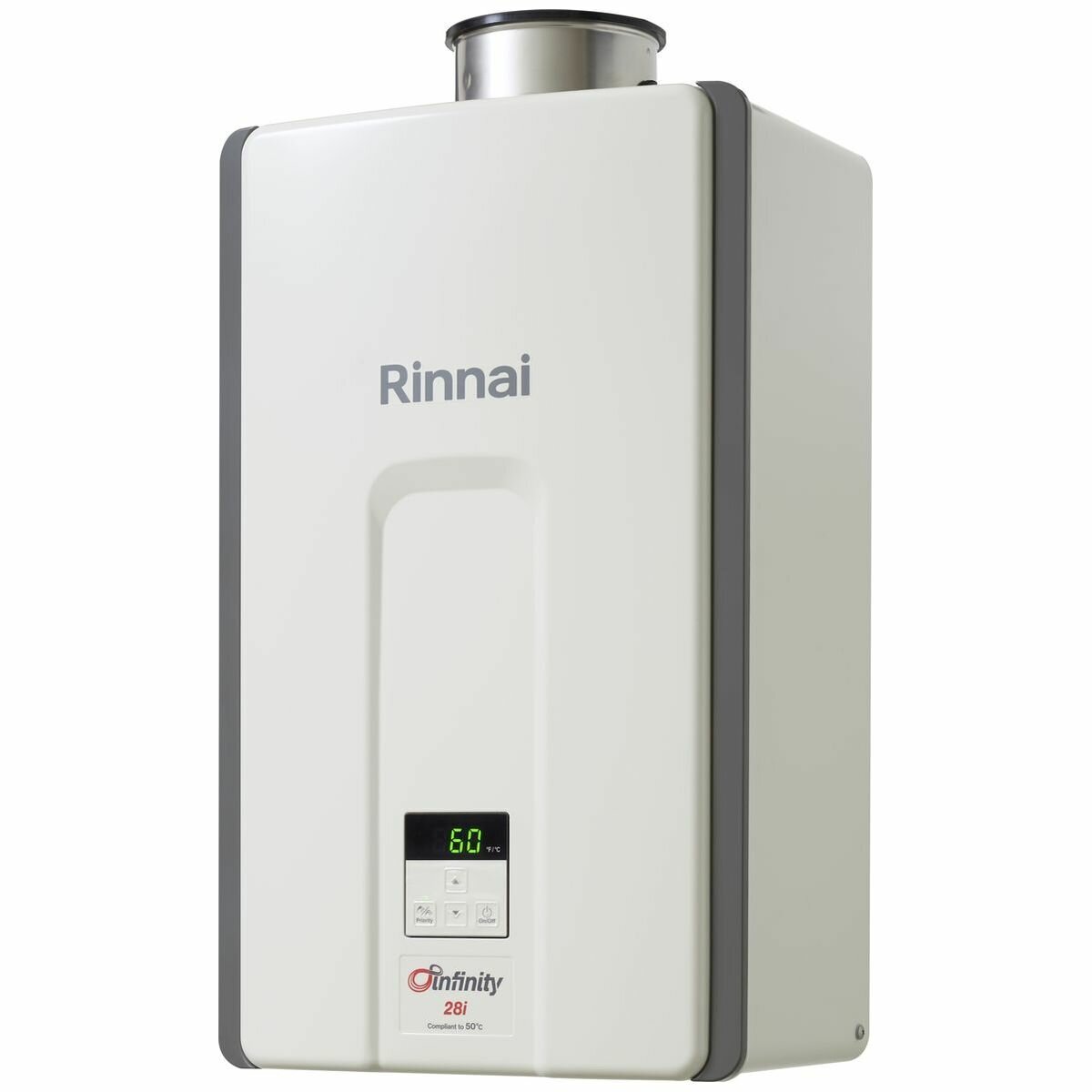 Rinnai Infinity 28i LPG Internal Continuous Flow 50-degree Hot Water System  INF28IL50 | Winning Appliances