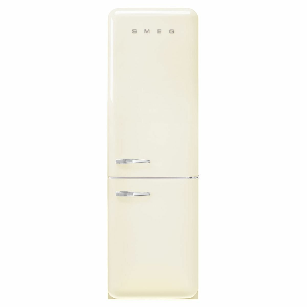 Smeg Full-Size Cream Right-Hinge Refrigerator + Reviews