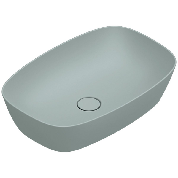 Catalano Alvea 600x400 Countertop Basin Satin Aqua 0622600028