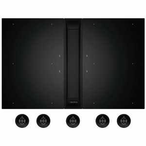Bora Professional 3.0 Surface Induction Cooktop with Integrated Rangehood - All Black PKAS3FIAB