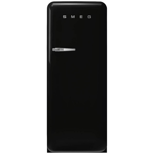 Smeg 50's Style 270L Retro Refrigerator Right Hand Hinge Black FAB28RBL6AU