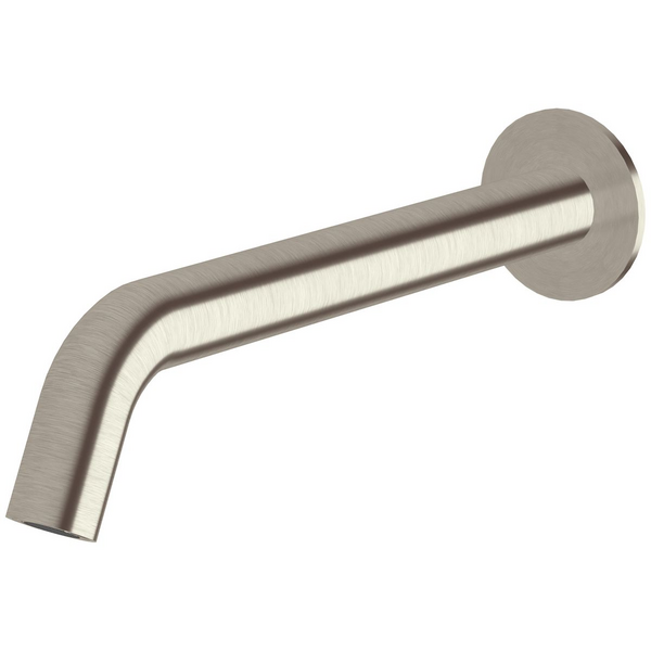 Sussex Taps Virgo Wall Basin or Bath Outlet 250mm LUXPVD Brushed Oyster Nickel VGWBBO25001-51