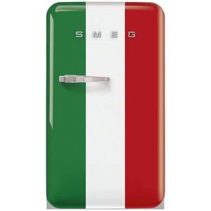 Smeg 50s Retro Style Happy Bar Fridge Right Hinge Italian Flag