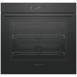Fisher & Paykel Series 9 76cm Minimal Pyrolytic Oven Black OB76SMPUB3